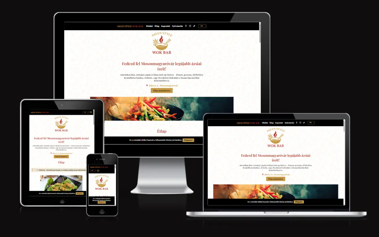 AsiaStyle Wok Bar weboldal